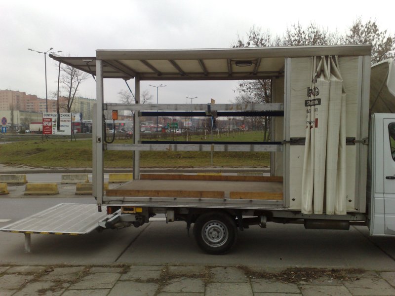 Przeprowadzki, Transport Mebli, Bagażówka z windą - 02
