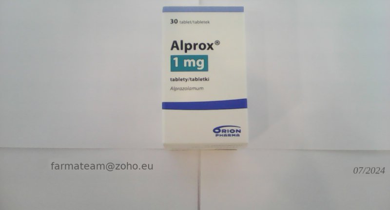 FarmaTeam Alprox 1mg, Clonazepamum TZF 2mg Wysyłka w 24h