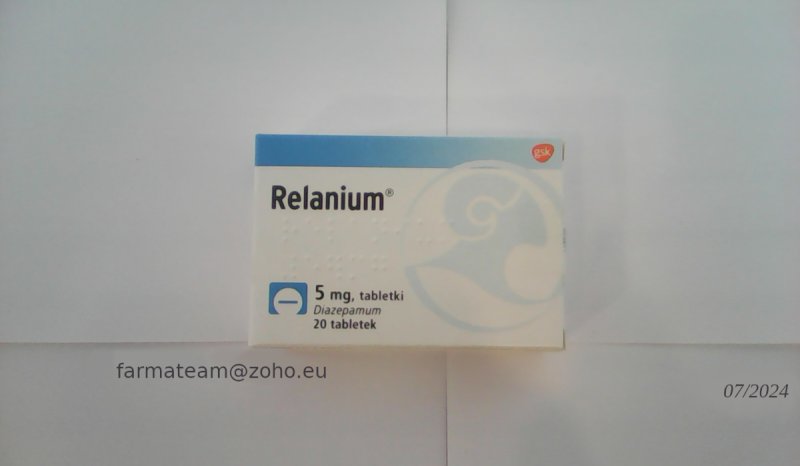 FarmaTeam Relanium 5mg, Sedam 3mg Wysyłka w 24h