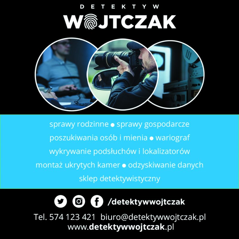 Prywatny Detektyw Obserwacja Wykrywanie Podsłuchów DRON - 01 Prywatny Detektyw Obserwacja Wykrywanie Podsłuchów DRON - 01