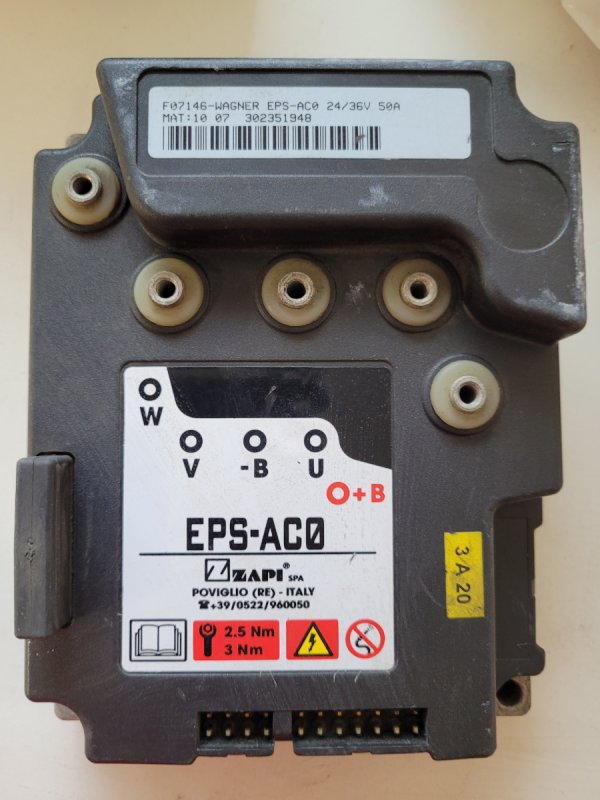 Sterownik Controller ZAPI F07146 Wagner EPS ACO 50A