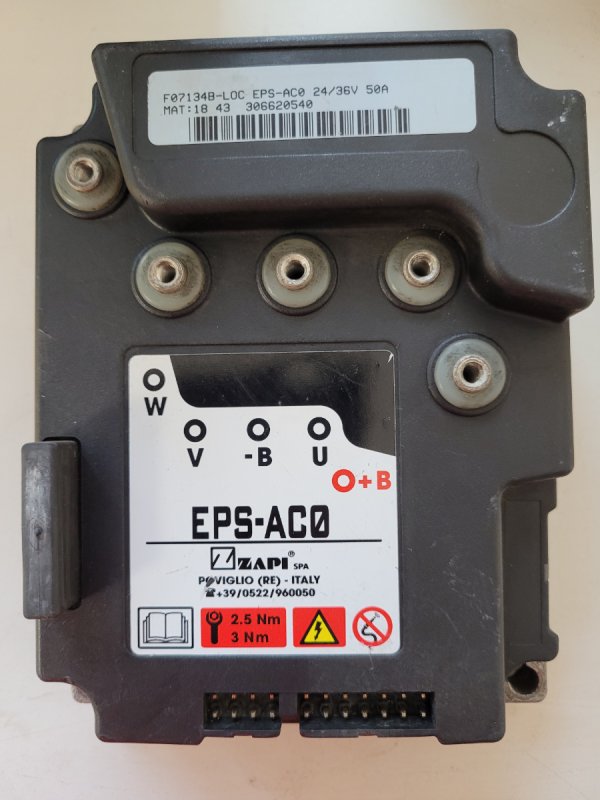 Sterownik ZAPI Controller EPS ACO 50A F07134B loc