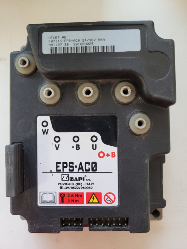 Sterownik Controller ZAPI F07115 EPS ACO Atlet 50A