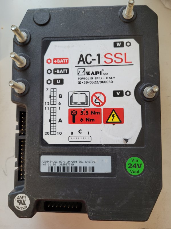 Sterownik ZAPI AC1 SSL FZ2042 LOC 24v Controller