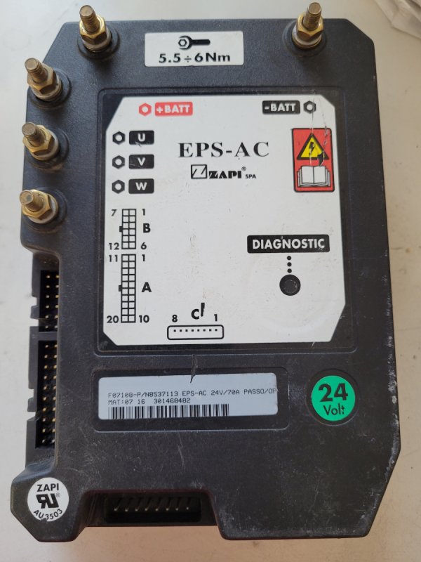 Sterownik Controller ZAPI EPS AC F07108 70A