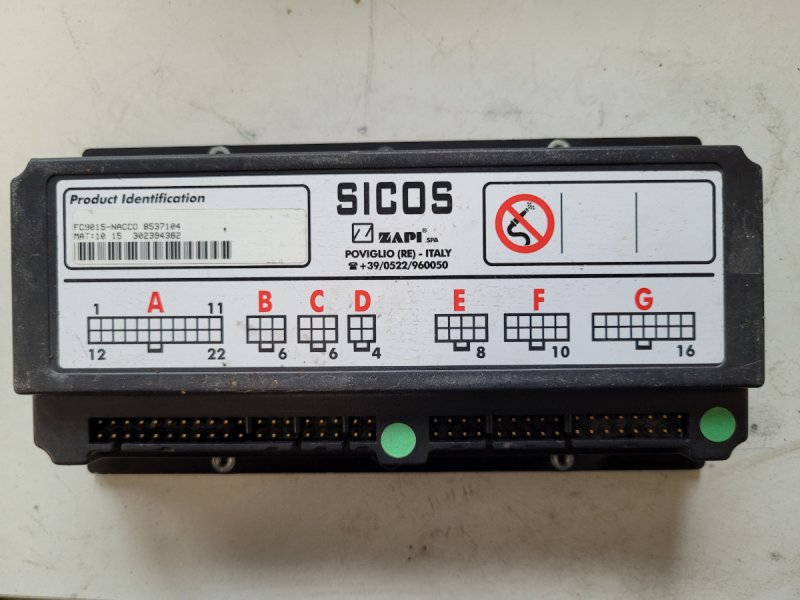 Display wyświetlacz Zapi Sicos FC9015 Nacco - 01