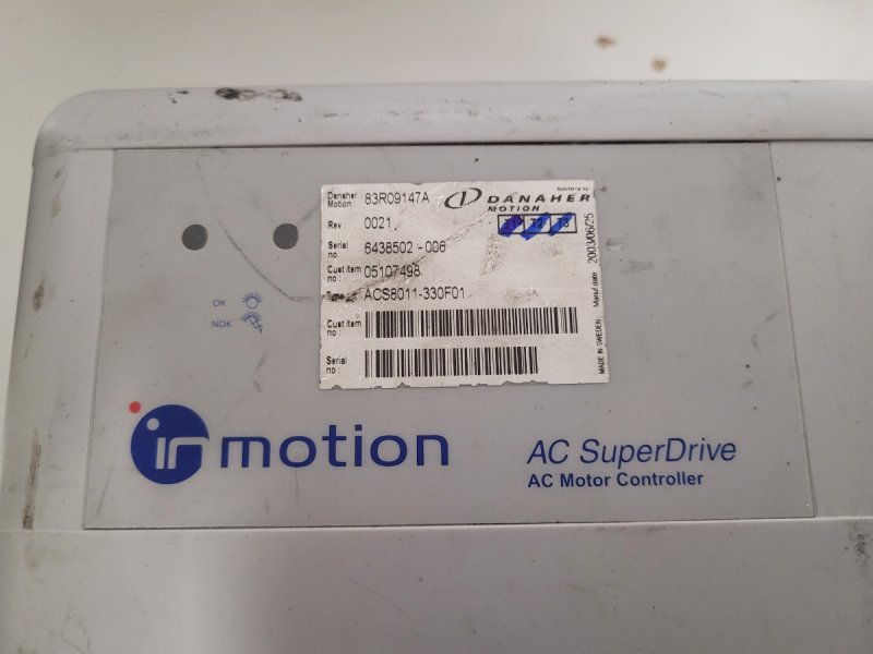 83R09147A Sterownik Controller Danaher falownik Inverter - 02