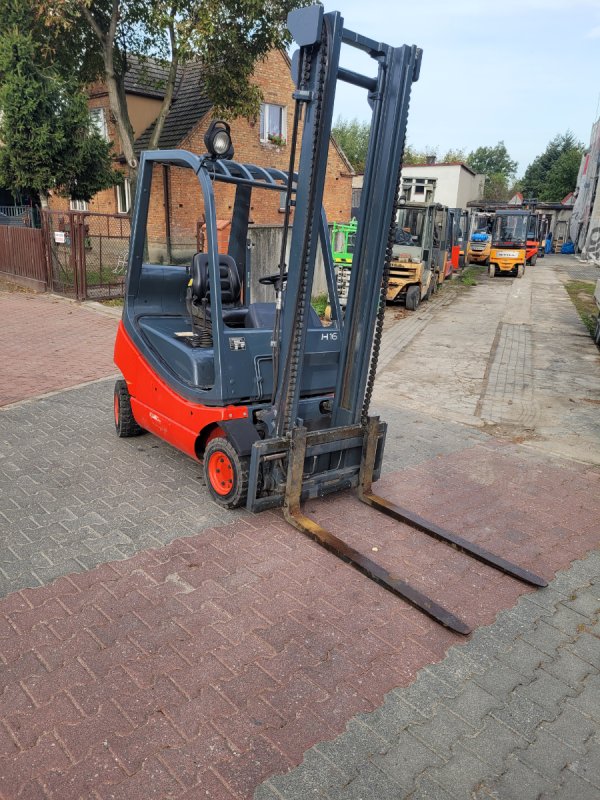 Wózek widłowy Linde H16T 03 LPG Forklift Jak nowy - 05