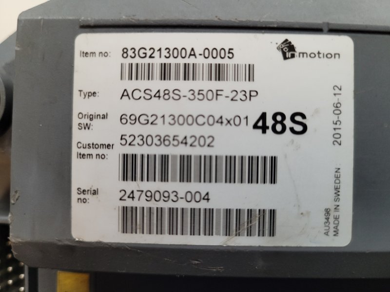 Controller Kollmorgen 83G21300AAC Super Drive - 01