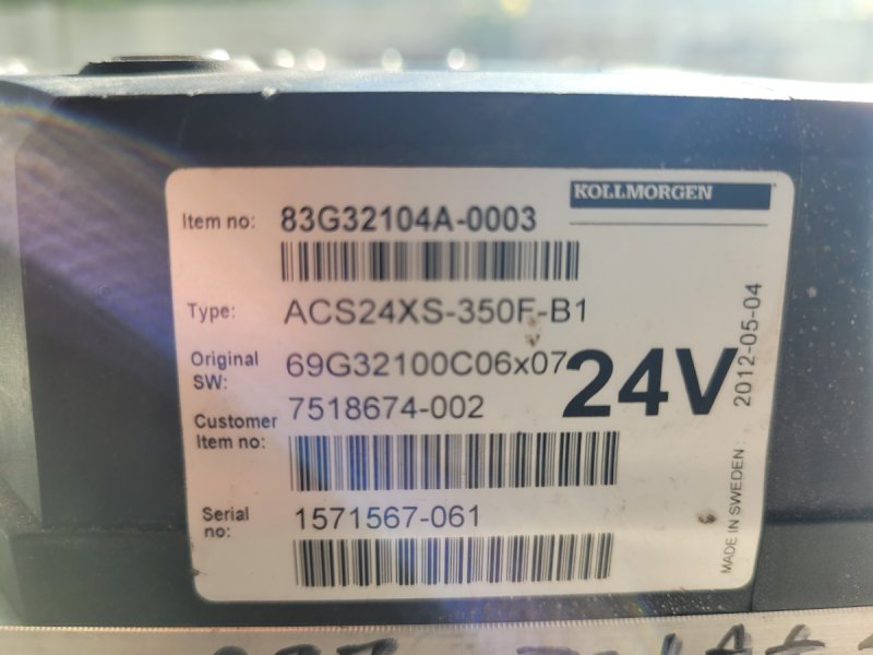 83G32104A Kollmorgen Sterownik Controller - 01