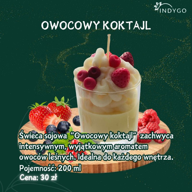 Świece zapachowe sojowe