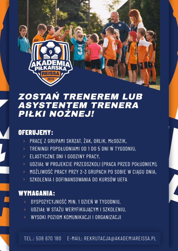 Trener/Asystent (praca popołudniowa) - 01