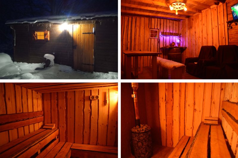 Sauna Bania Noclegi na Mazurach Garbatych