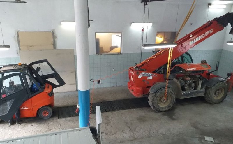 Ładowarka teleskopowa Manitou wynajem, serwis, sprzedaż ładowarki - 06