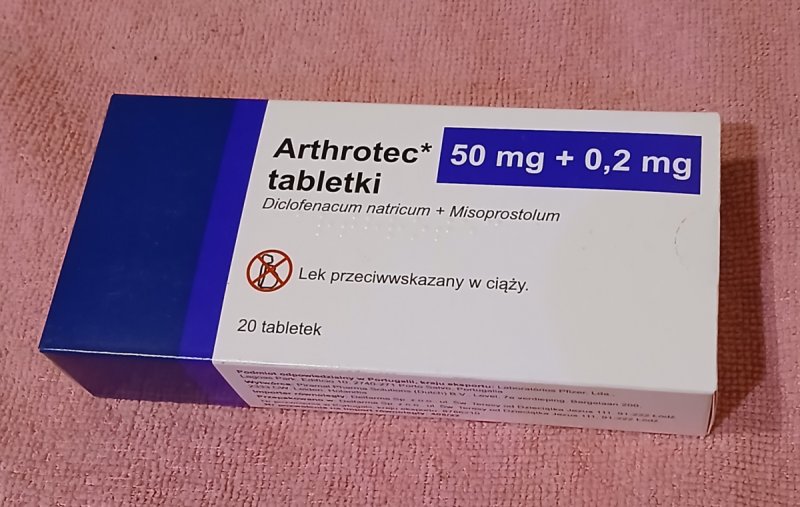 Arthrotec tabletki domowa kuracja