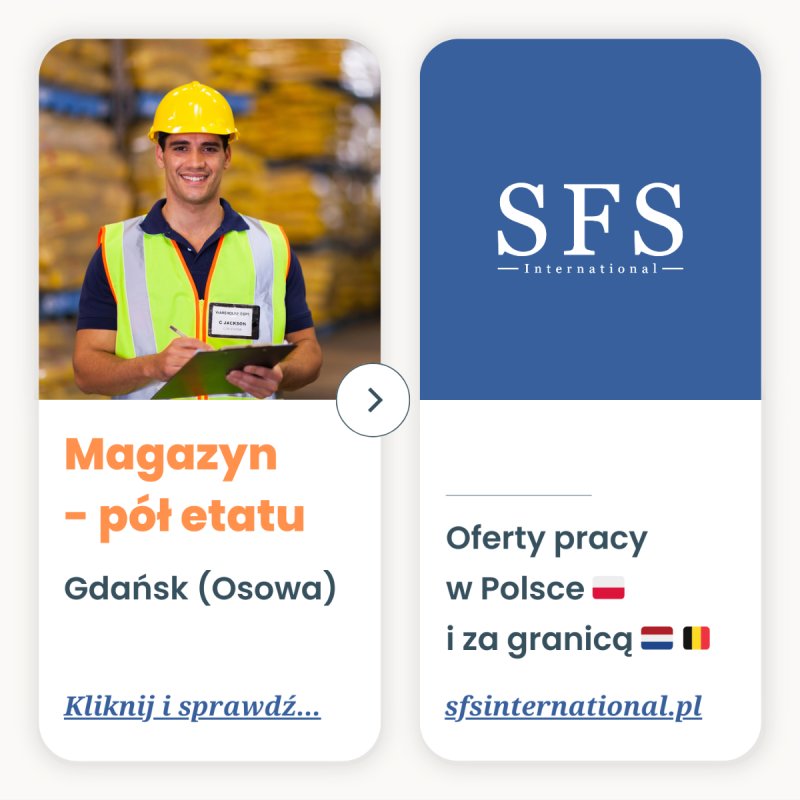 Pracownik magazynowy Osowa