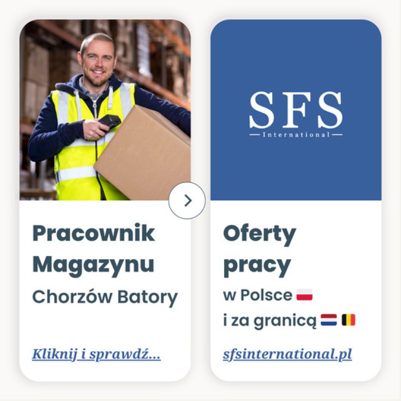 Pracownik magazynu Chorzów
