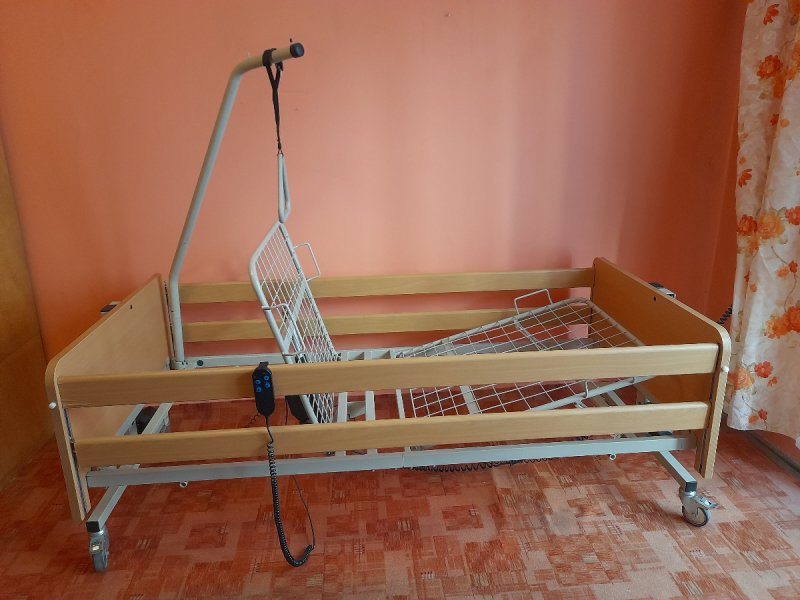Łóżko rehabilitacyjne elektryczne na pilota wypożyczenie Warszawa - 02
