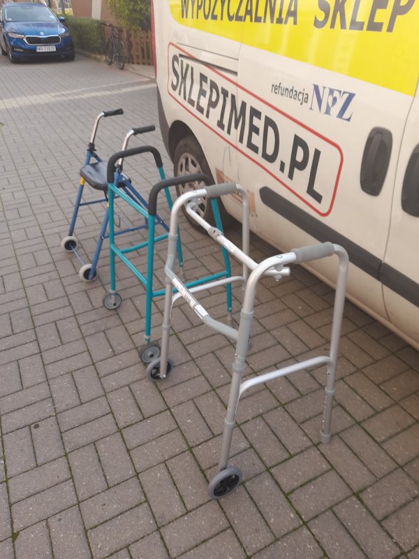 Wypożyczę balkonik rehabilitacyjny Warszawa Bemowo - 01