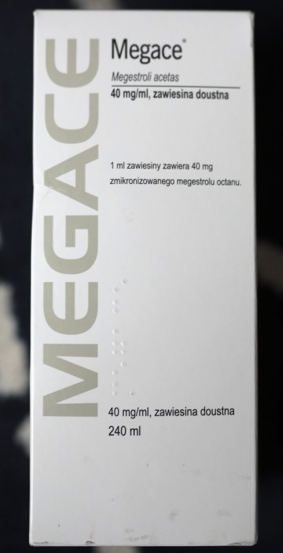Sprzedam Megace 240ml
