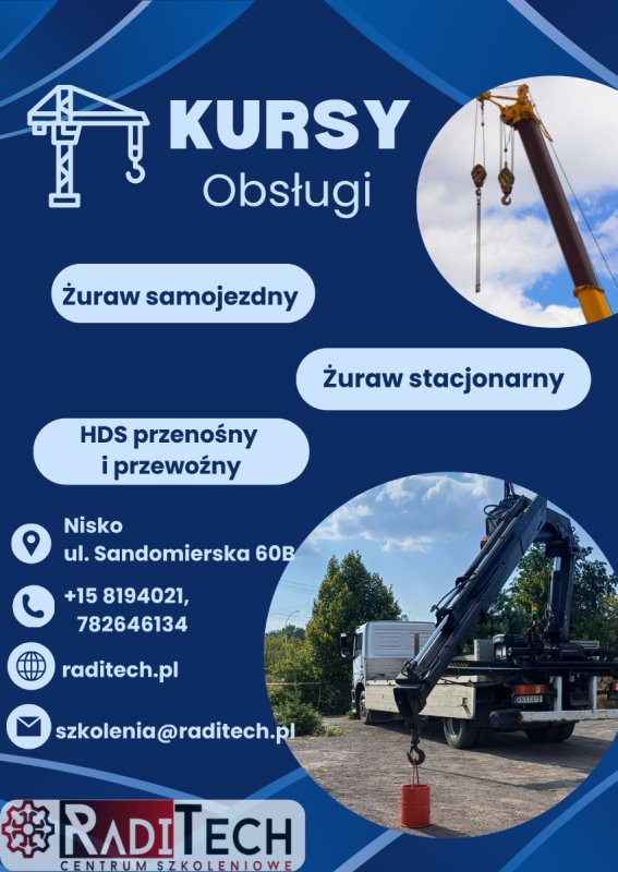 Kurs wózki widłowe, suwnice, podesty, spawanie,SEP - 07