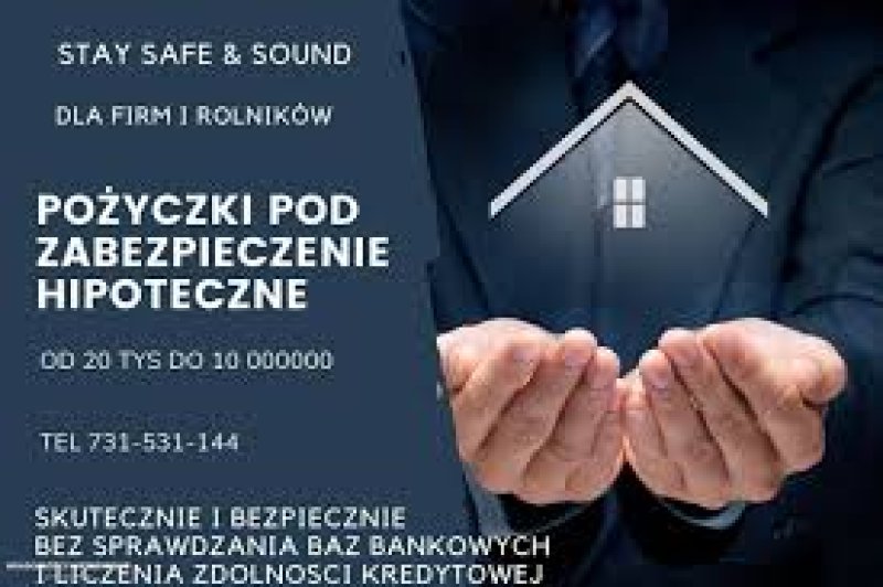 Pozabankoqw pozyczki pod hipoteke nieruchomosci