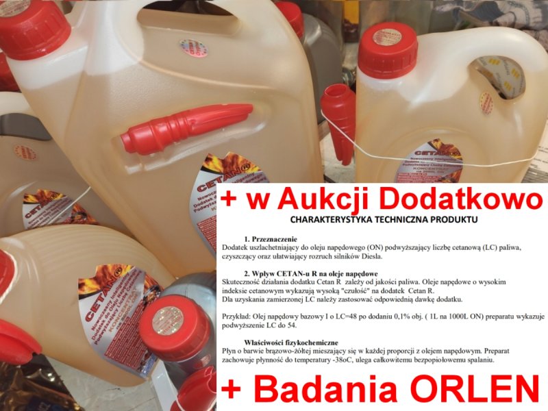 VERVA koncentrat do Oleju Napędowego CETAN R