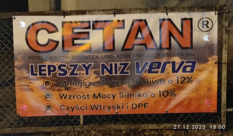 VERVA koncentrat do Oleju Napędowego CETAN R - 07