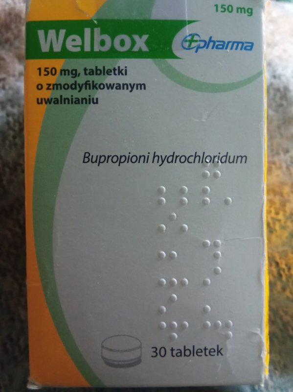 Welbox Bupropion sprzedam 150 mg - 01 Welbox Bupropion sprzedam 150 mg - 01