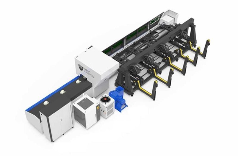 Wycinarka Laserowa Fiber do rur profili Weni 6kW - 02