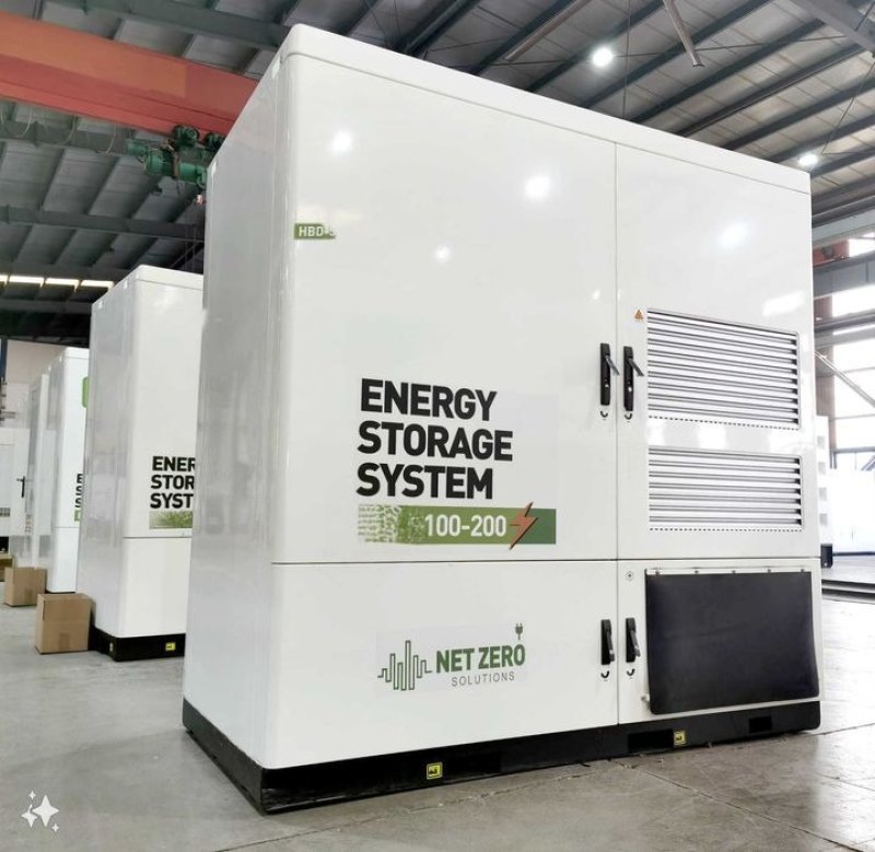 Bank energii prądu powerbank bateria 200kWh