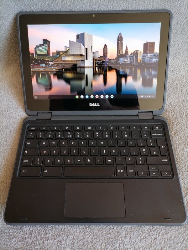 Laptop tablet dell chrome 4GB 32GB usb hdmi wifi - 09
