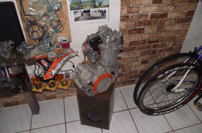 Budowa motocykli typ CAFE RACER tuning engine wk1 - 05