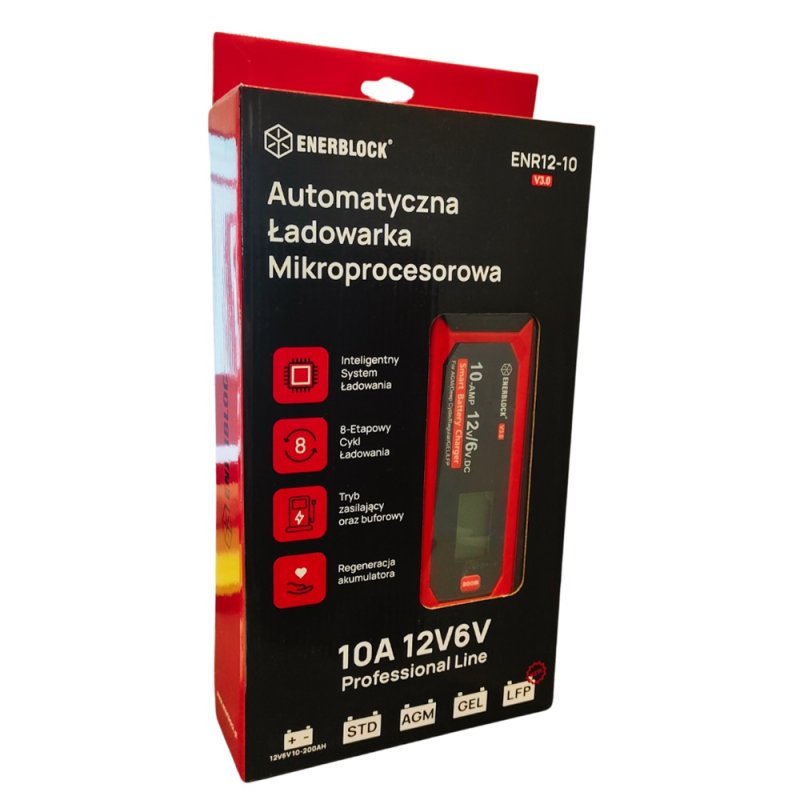 Automatyczna ładowarka mikroprocesorowa Enerblock