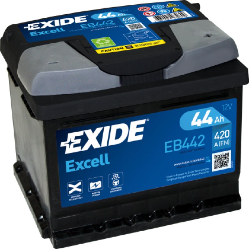 Akumulator 44Ah 400A Exide Excell
