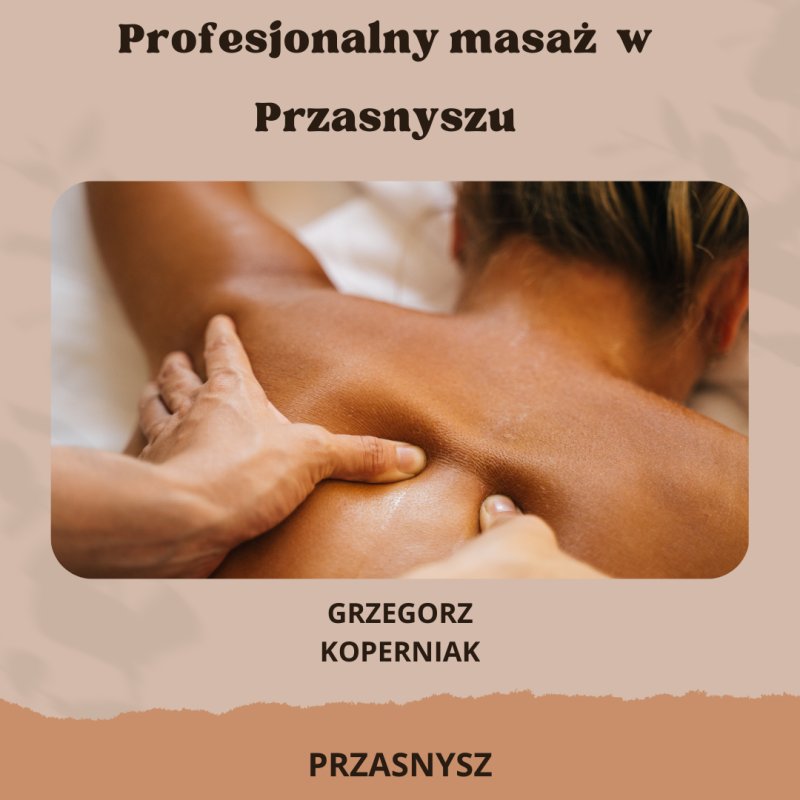 Masaż mobilny z dojazdem do klienta - 08