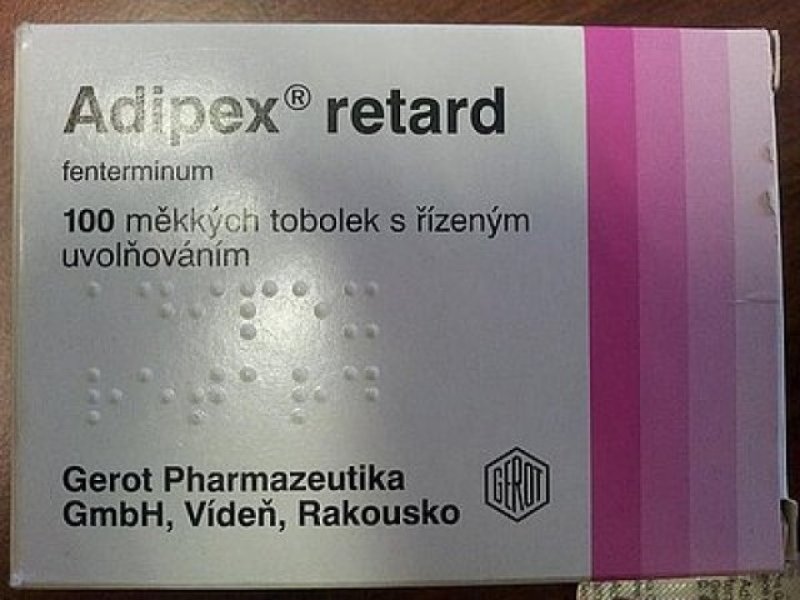 Kupuj oryginalne leki bez recepty: Adipex retard
