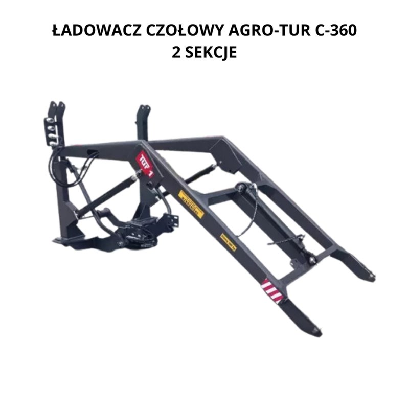 ŁADOWACZ tur euroramka C 360 3 sekcje hydrauliki n