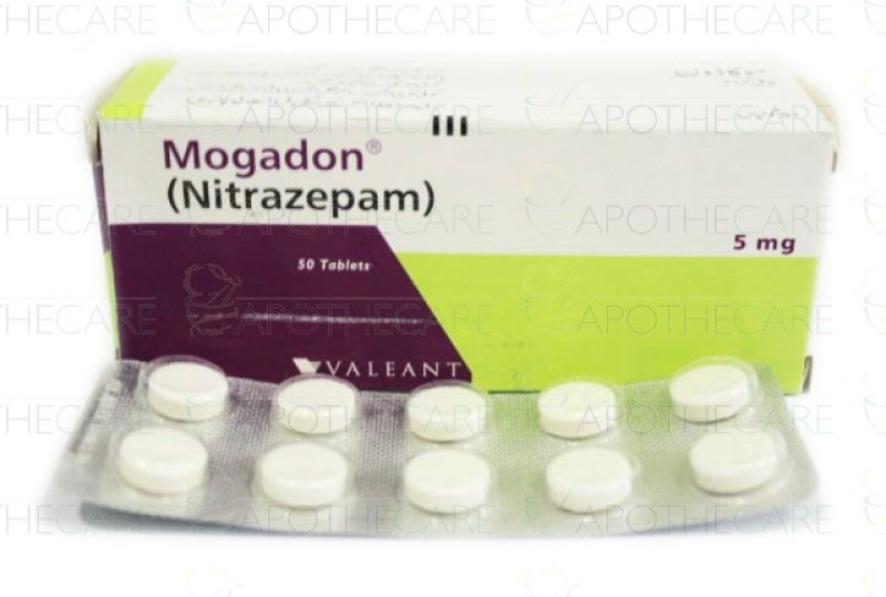 Nitrazepam, mogadon, Oxazepam, Diazepam