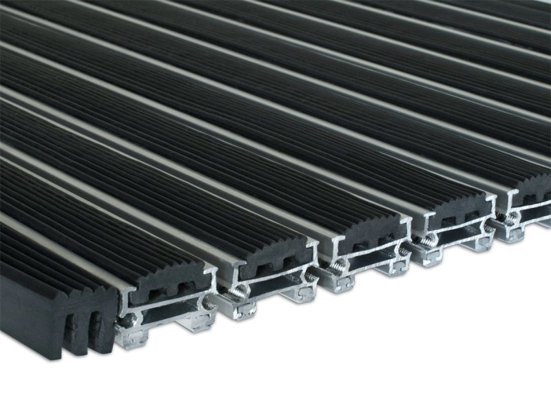 Wycieraczka wejściowa aluminiowa systemowa na wymi