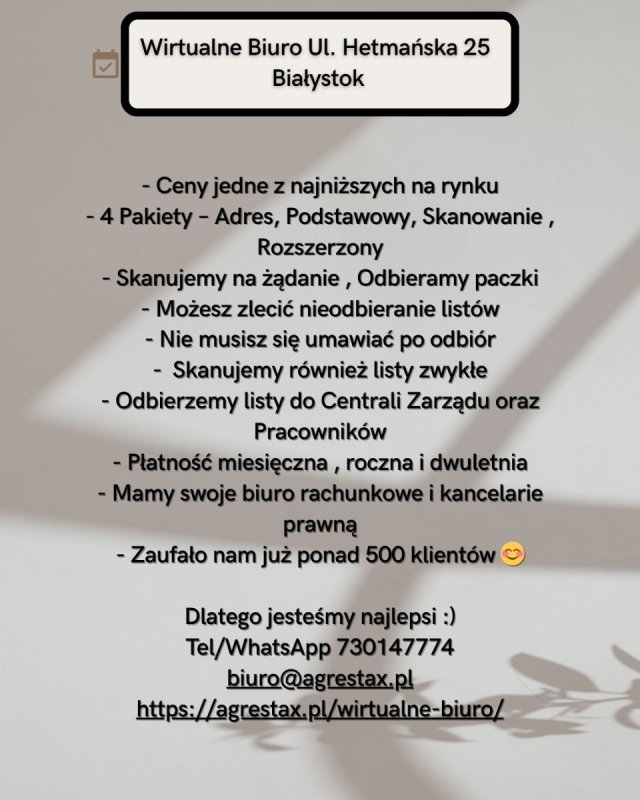 AgresTax Wirtualne Biuro - 01