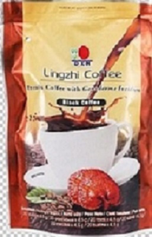 Czarna Kawa DXN Lingzhi z grzybkiem Reishi