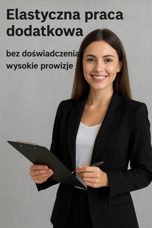 Elastyczna praca dodatkowa bez doświadczenia