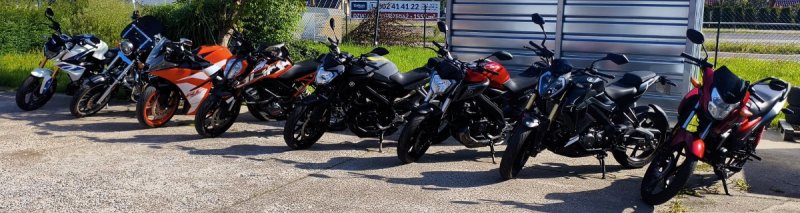 Wypożyczalnia wynajem motocykli 125ccm na kat. B i