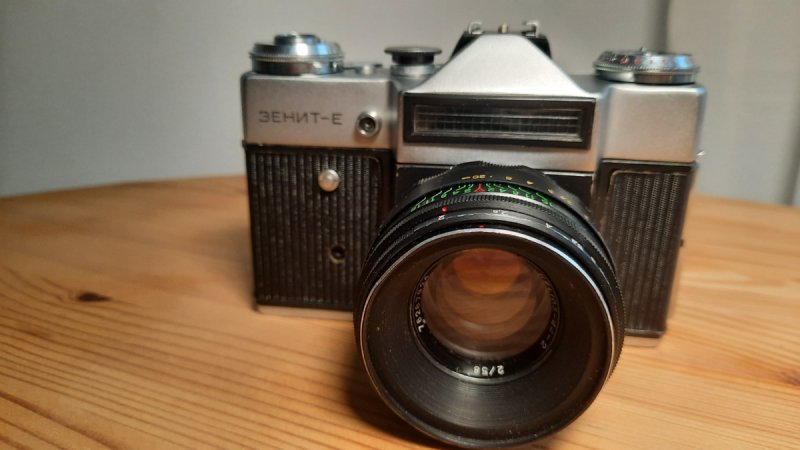 Aparat fotograficzny ZENIT E dla kolekcjonera