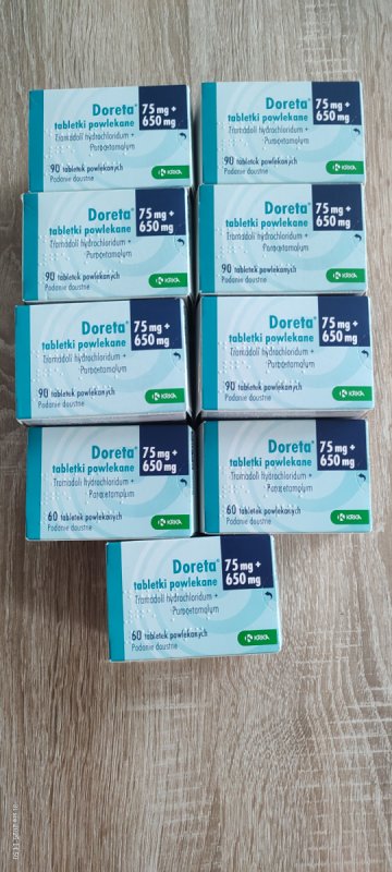 Sprzedam!!! Uczciwie!!! Tramal , Doreta, Actimodan - 01