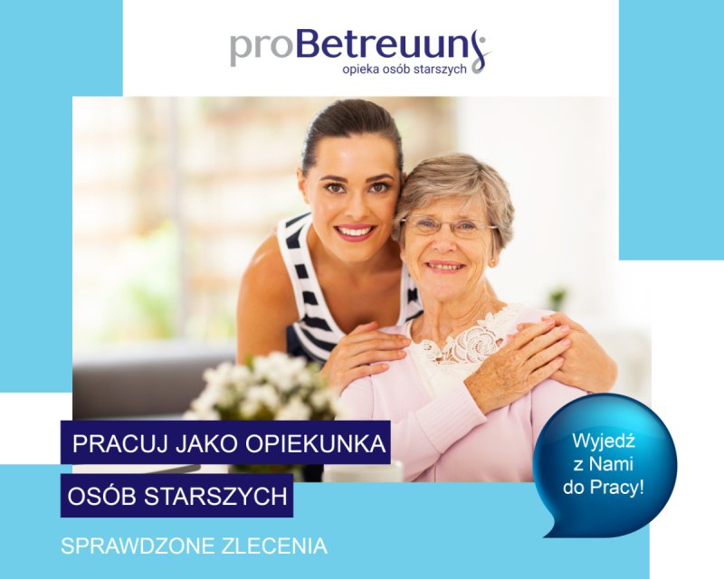Praca dla opiekunek osób starszych