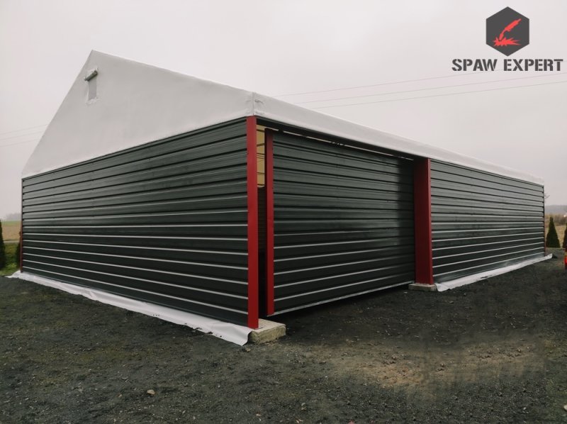 Hale namiotowe rolnicze solidne stalowe - 01