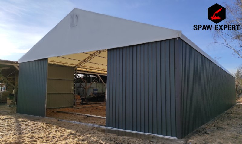 Hale namiotowe rolnicze solidne stalowe - 03