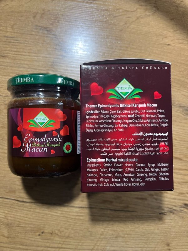 Epimedyumlu Macun Therma 240 gr miód turecki na potencję - 01